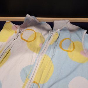 TILLYOU Cotton Wearable Blanket Bundle (Circles) - Size XL